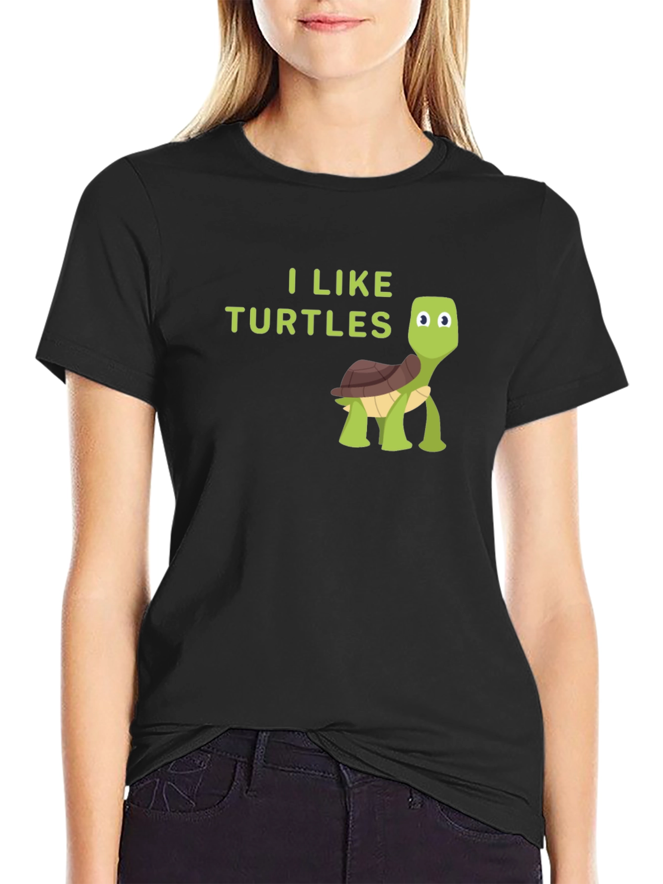 I Like Turtles Graphic T-Shirt