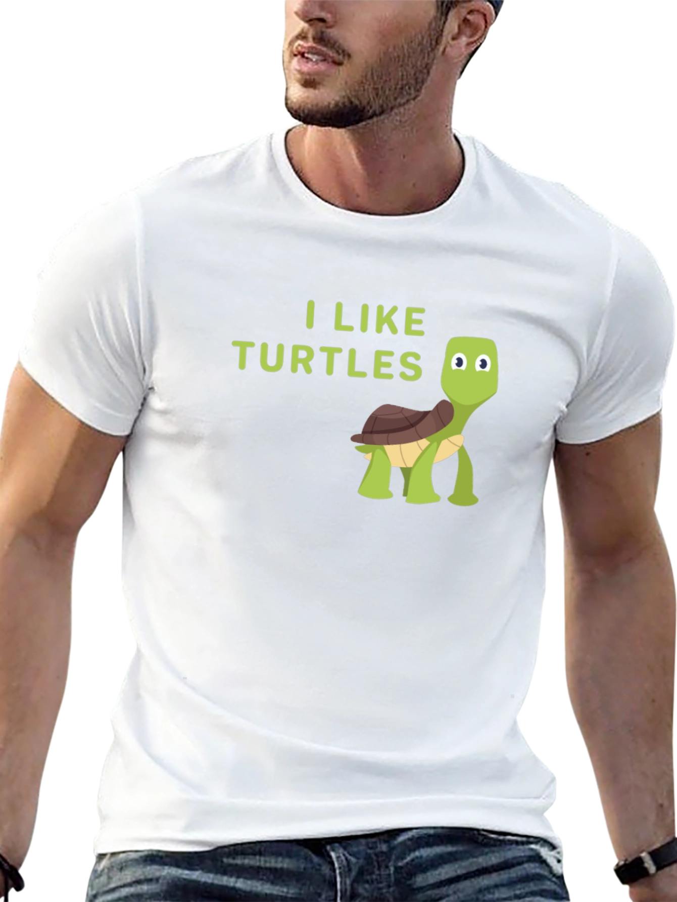 I Like Turtles Graphic T-Shirt