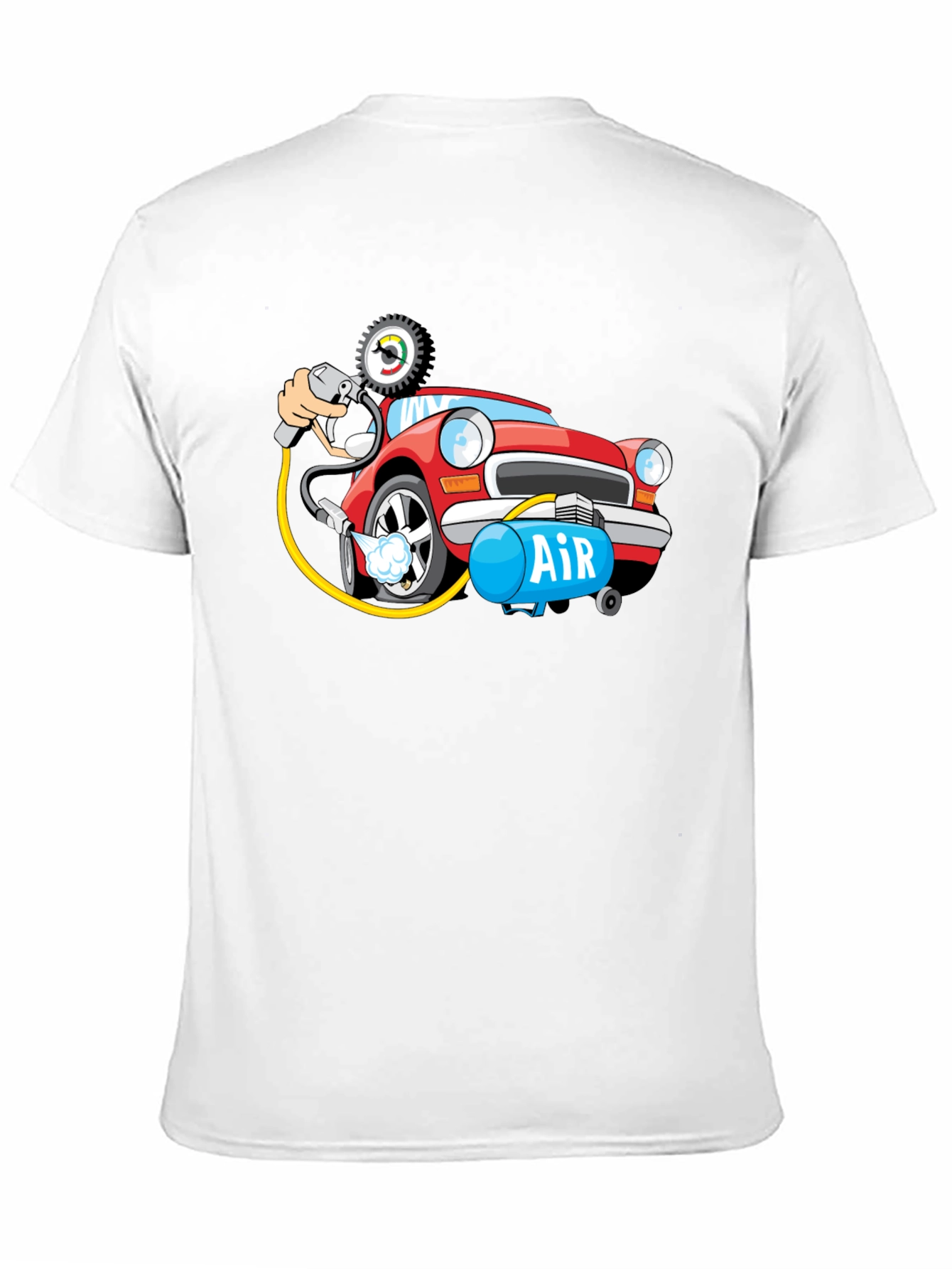Car Air Compressor Graphic Tee