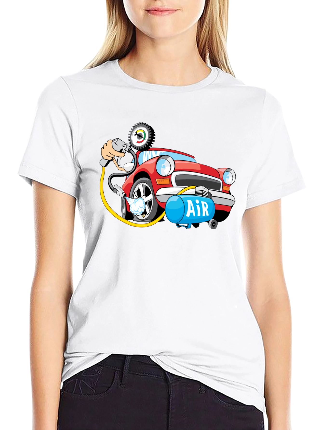 Car Air Compressor Graphic Tee