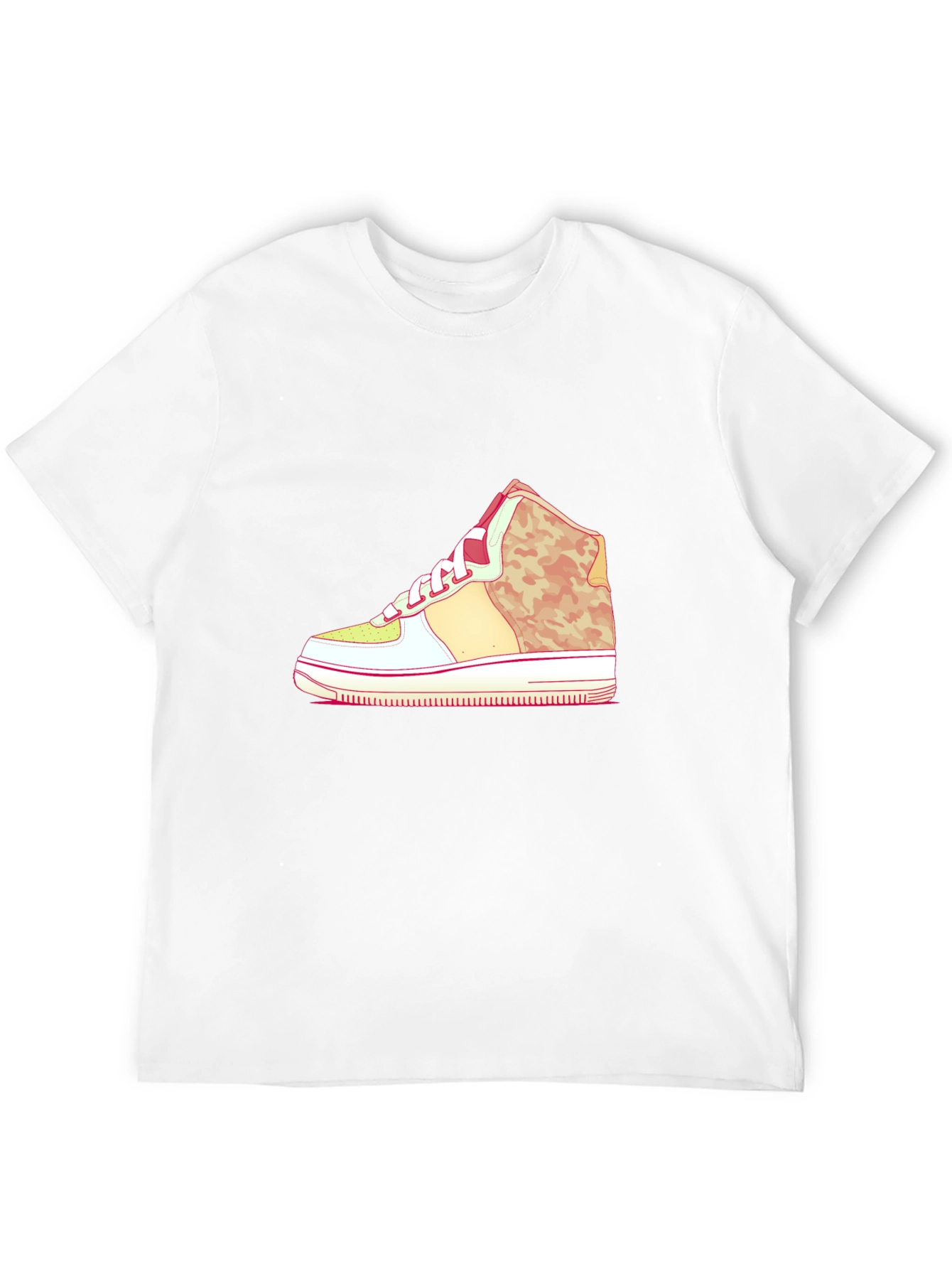 Sneaker Graphic Black T-Shirt