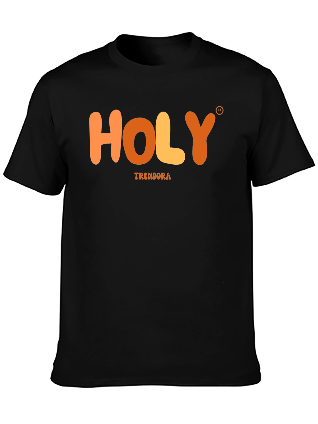 Holy Trendora Graphic T-Shirt - Black