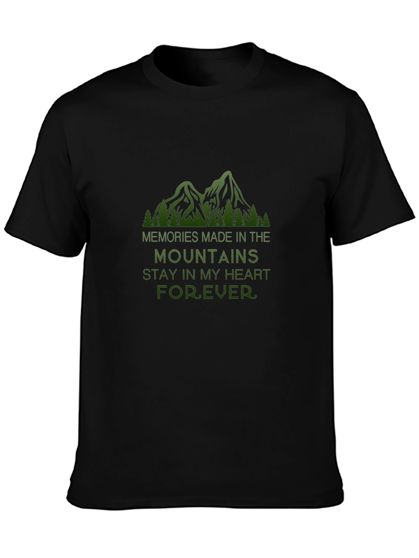 Mountain Memories Graphic Tee - Nature Lover Shirt