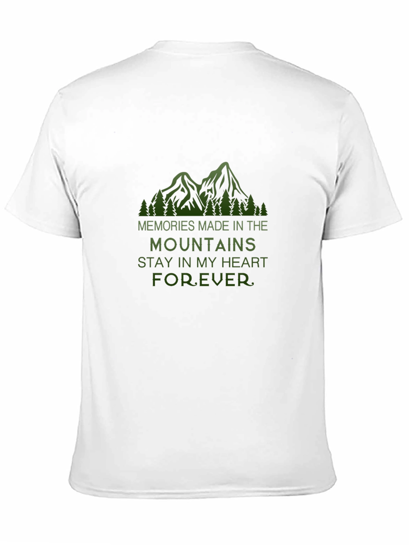 Mountain Memories Graphic Tee - Nature Lover Shirt