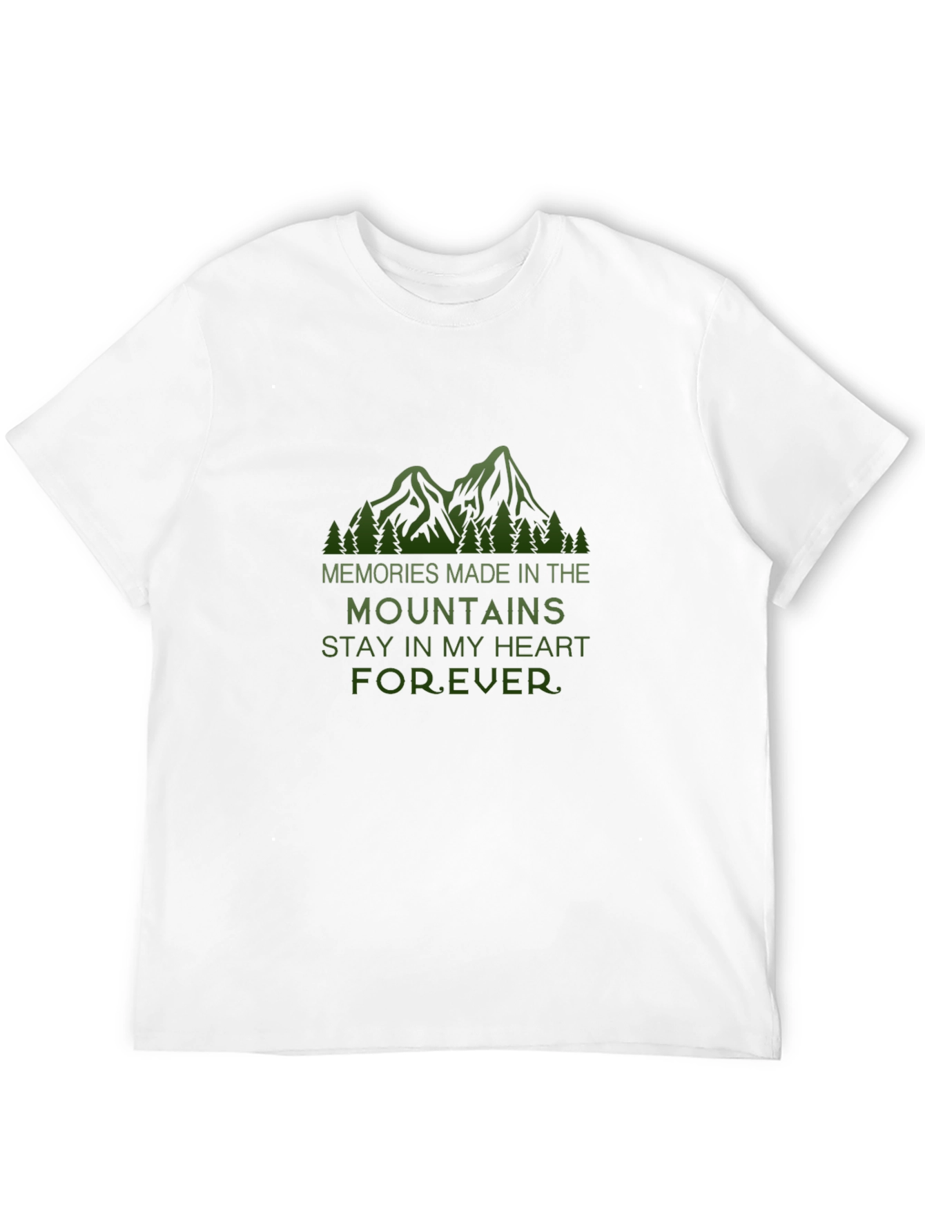 Mountain Memories Graphic Tee - Nature Lover Shirt