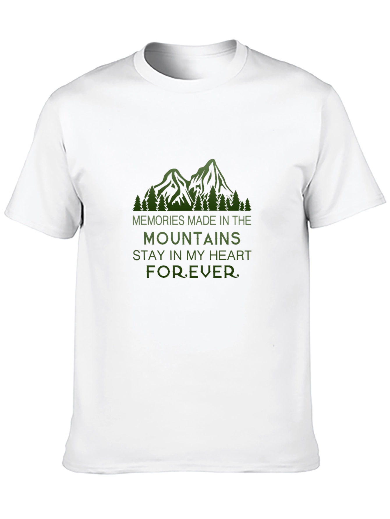 Mountain Memories Graphic Tee - Nature Lover Shirt