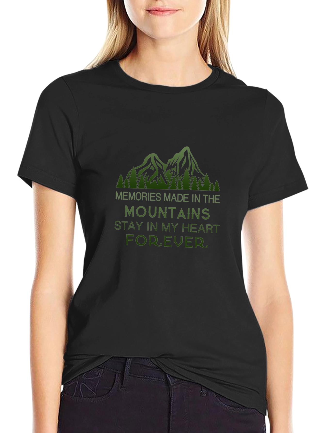 Mountain Memories Graphic Tee - Nature Lover Shirt