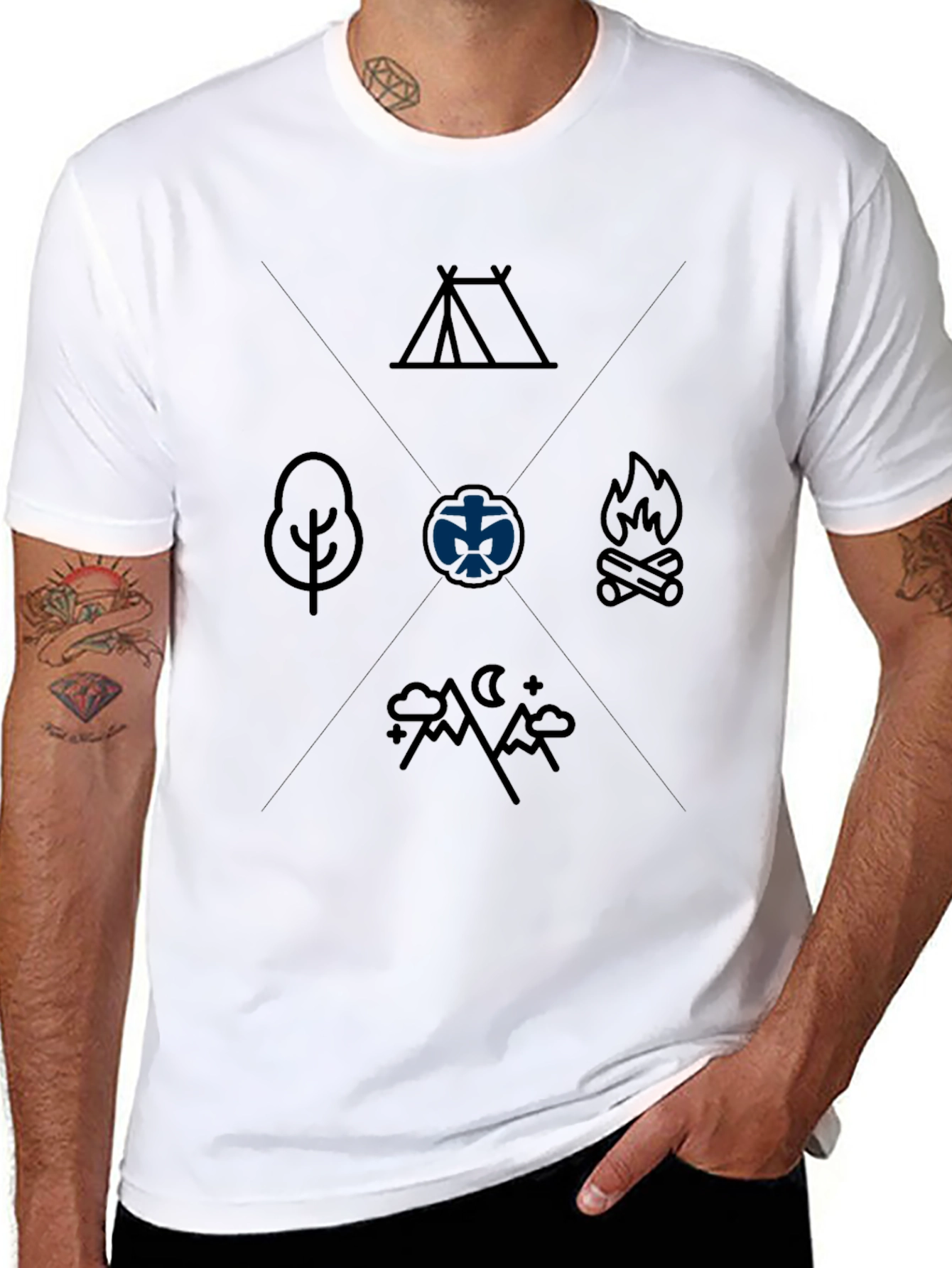 Outdoor Adventure Graphic Tee - Nature Lovers T-Shirt