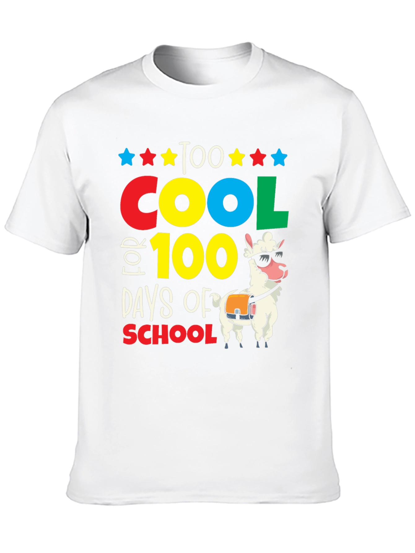 Too Cool for 100 Days of School T-Shirt