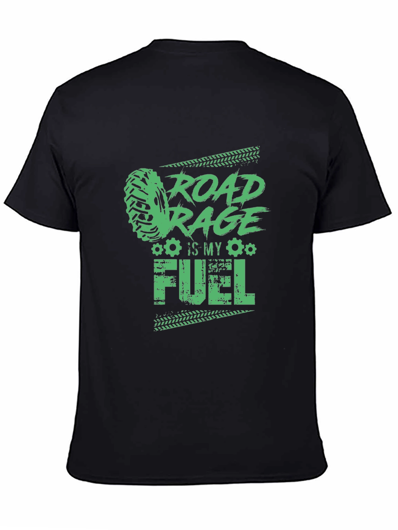 Road Rage Fuel Graphic Tee - Black