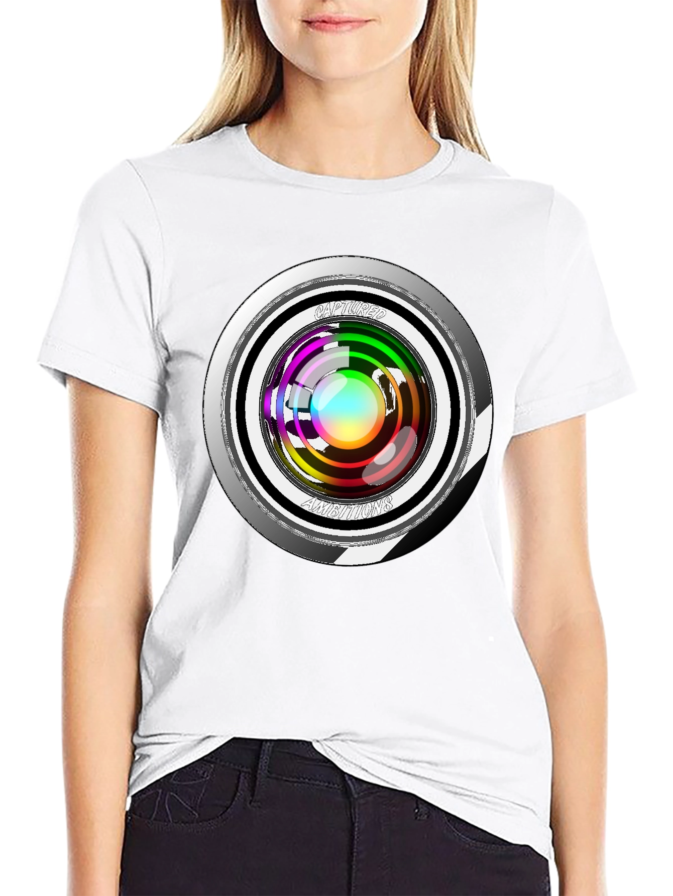 Captured Ambitions Graphic Tee - Black