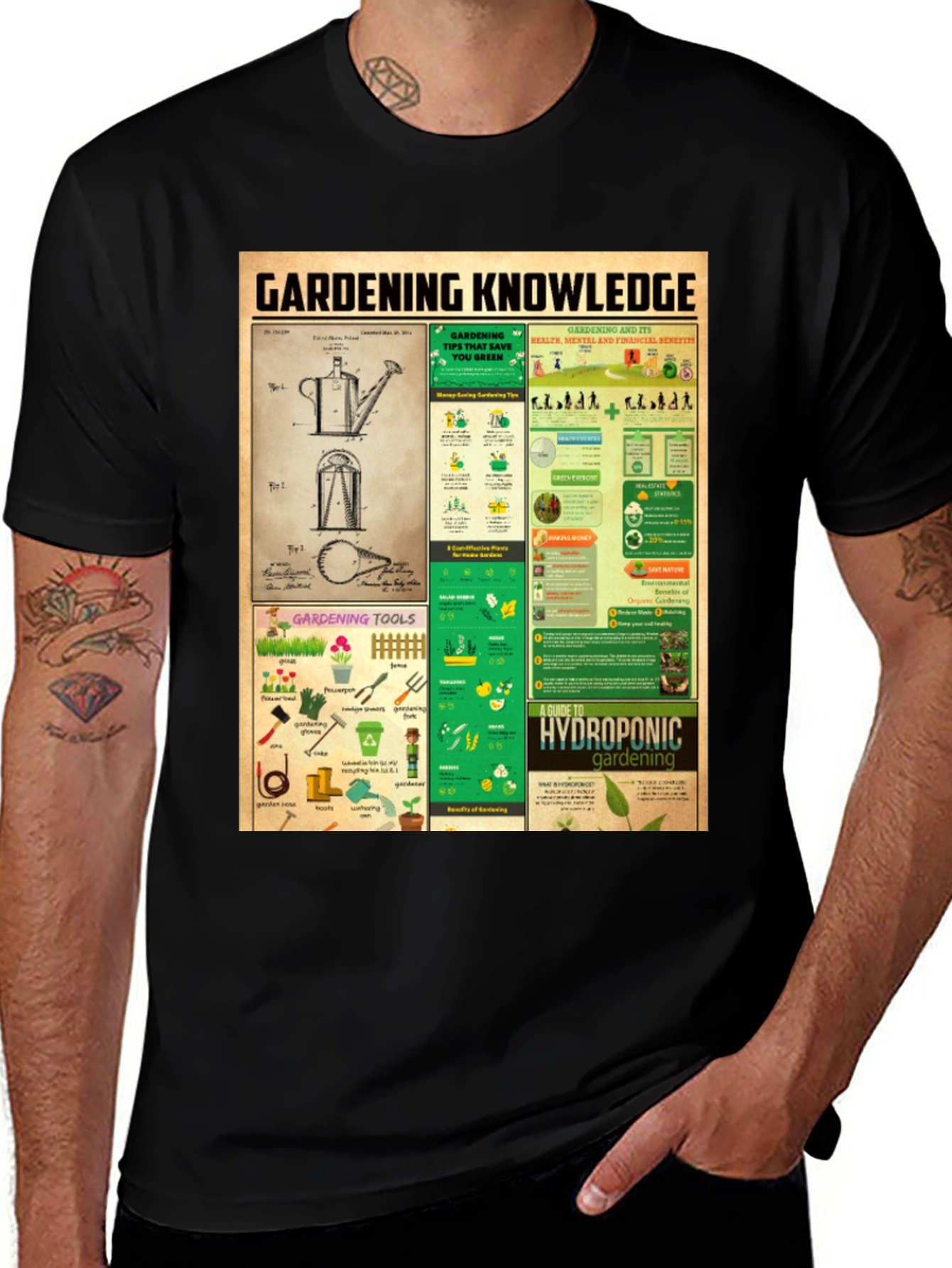 Gardening Knowledge T-Shirt