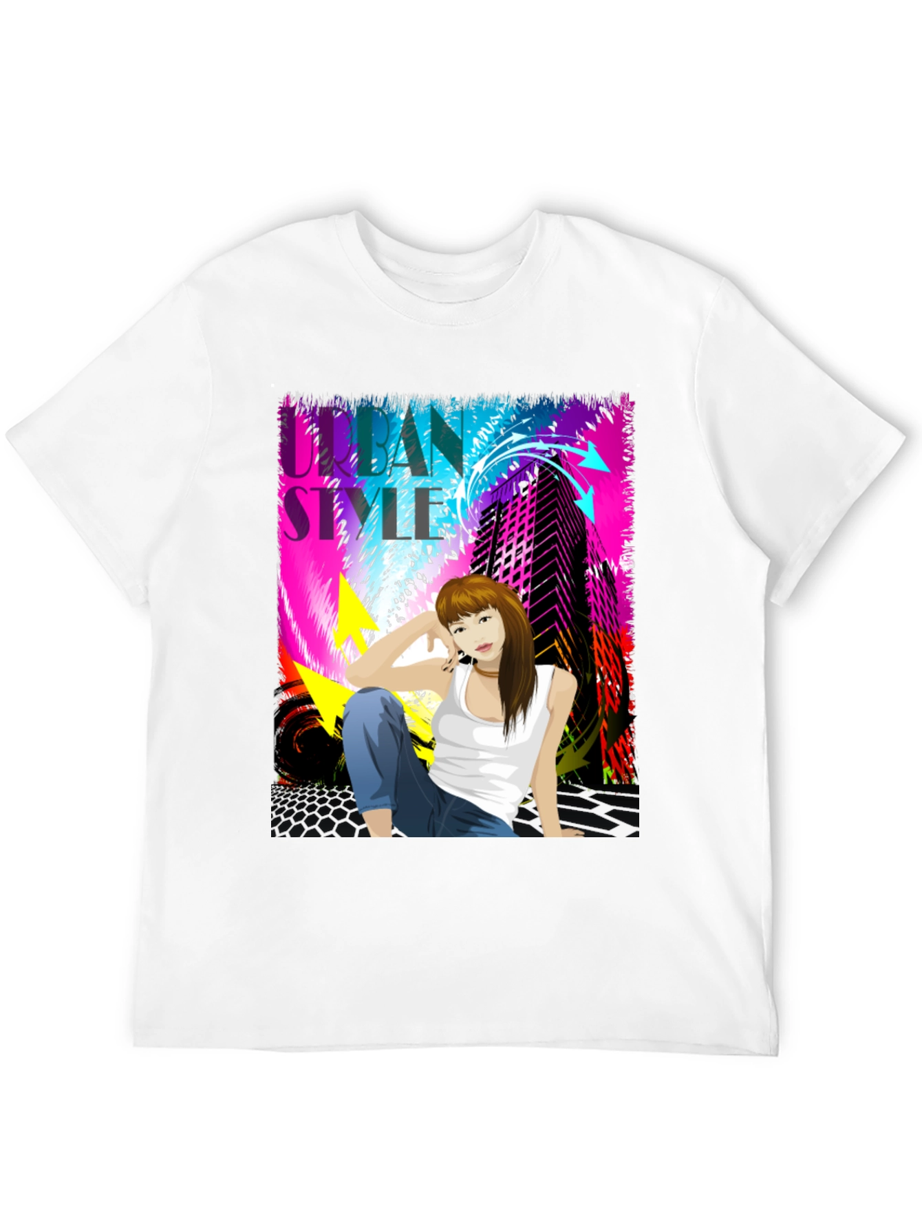Urban Style Graphic Print T-Shirt