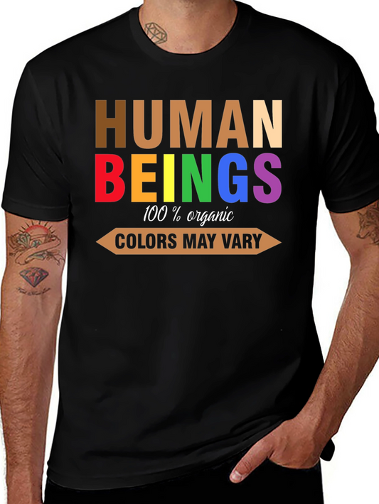 Human Beings Organic T-Shirt - Colors May Vary