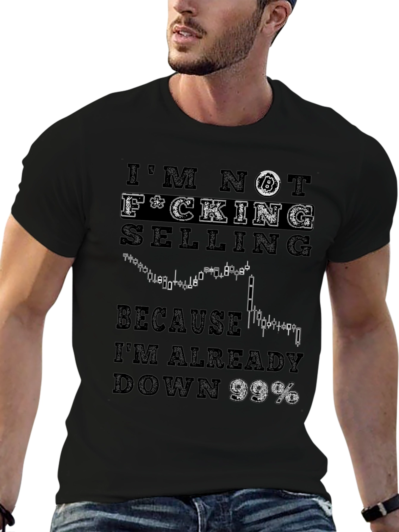Bitcoin HODL T-Shirt - Im Not Selling Meme Shirt