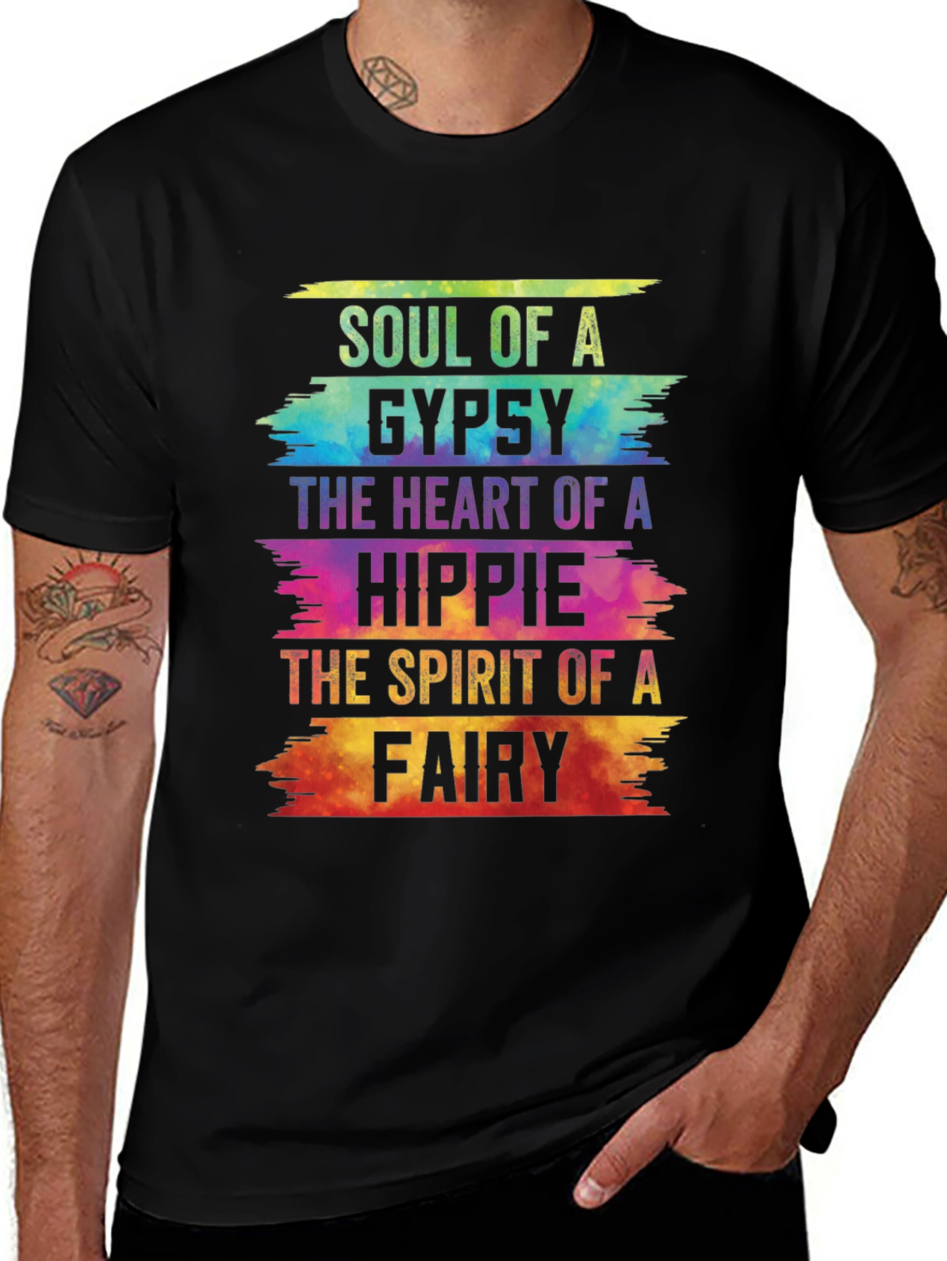 Soul of a Gypsy T-Shirt - Hippie Fairy Spirit