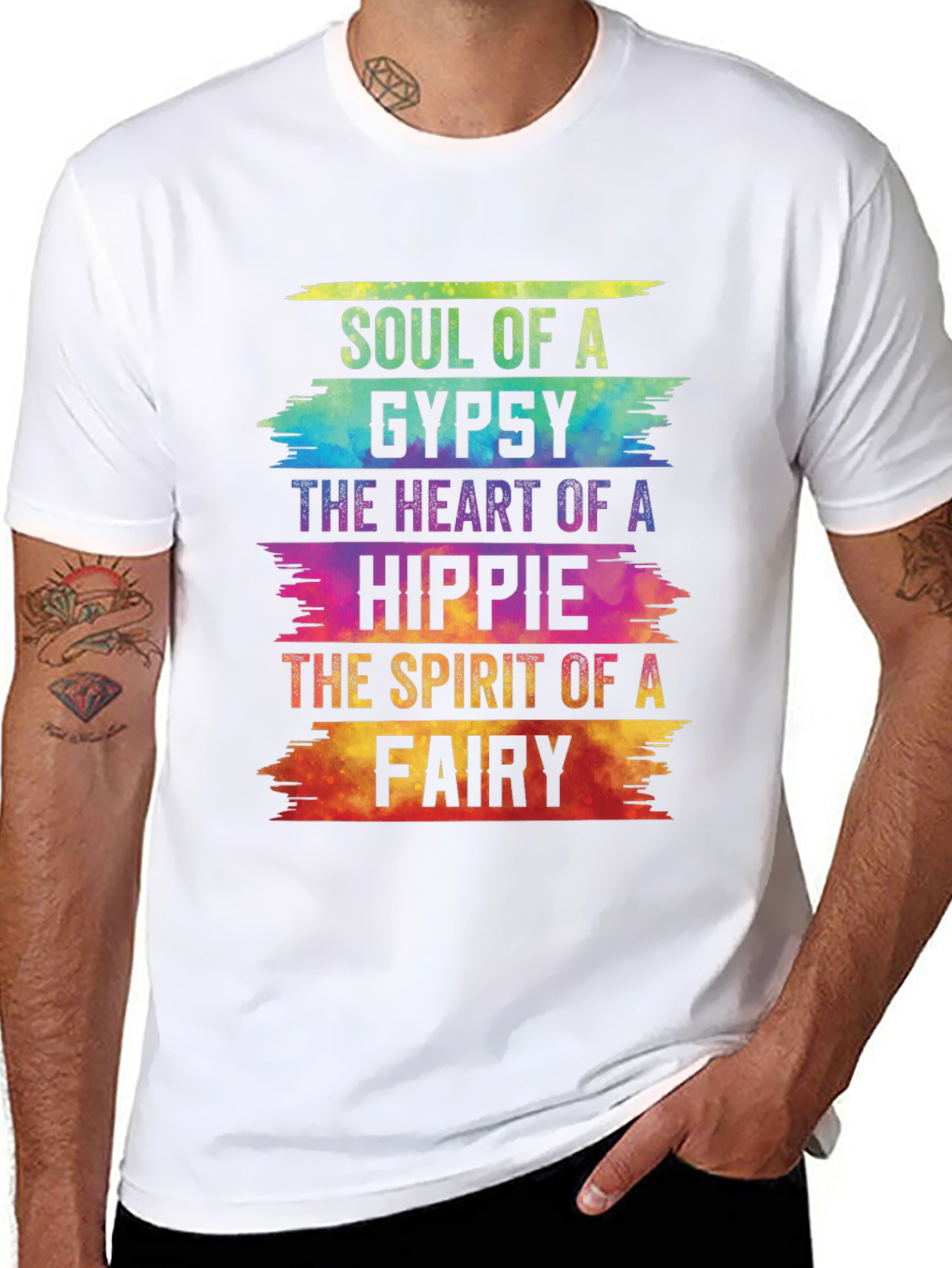 Soul of a Gypsy T-Shirt - Hippie Fairy Spirit