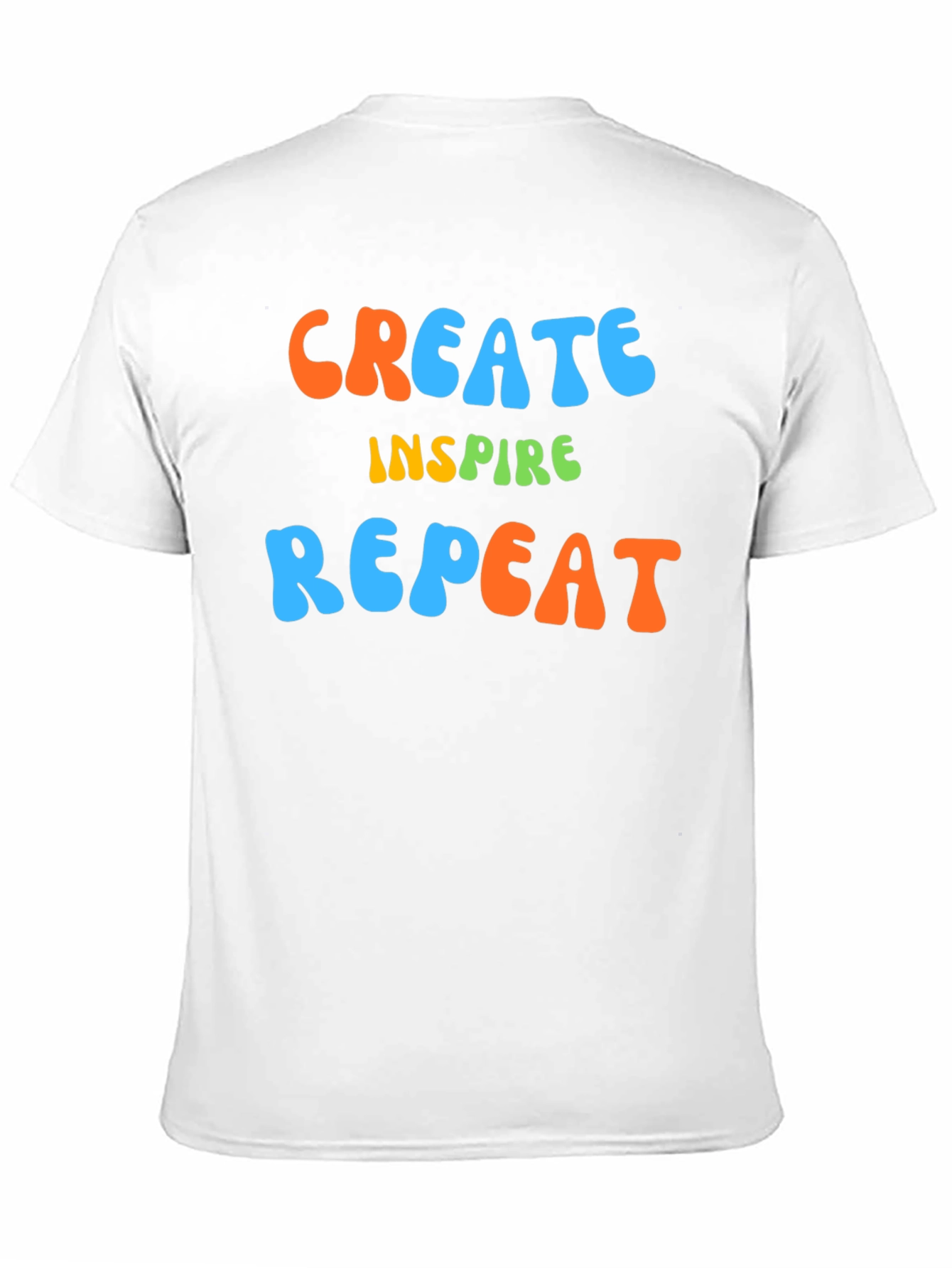 Create Inspire Repeat Graphic Tee