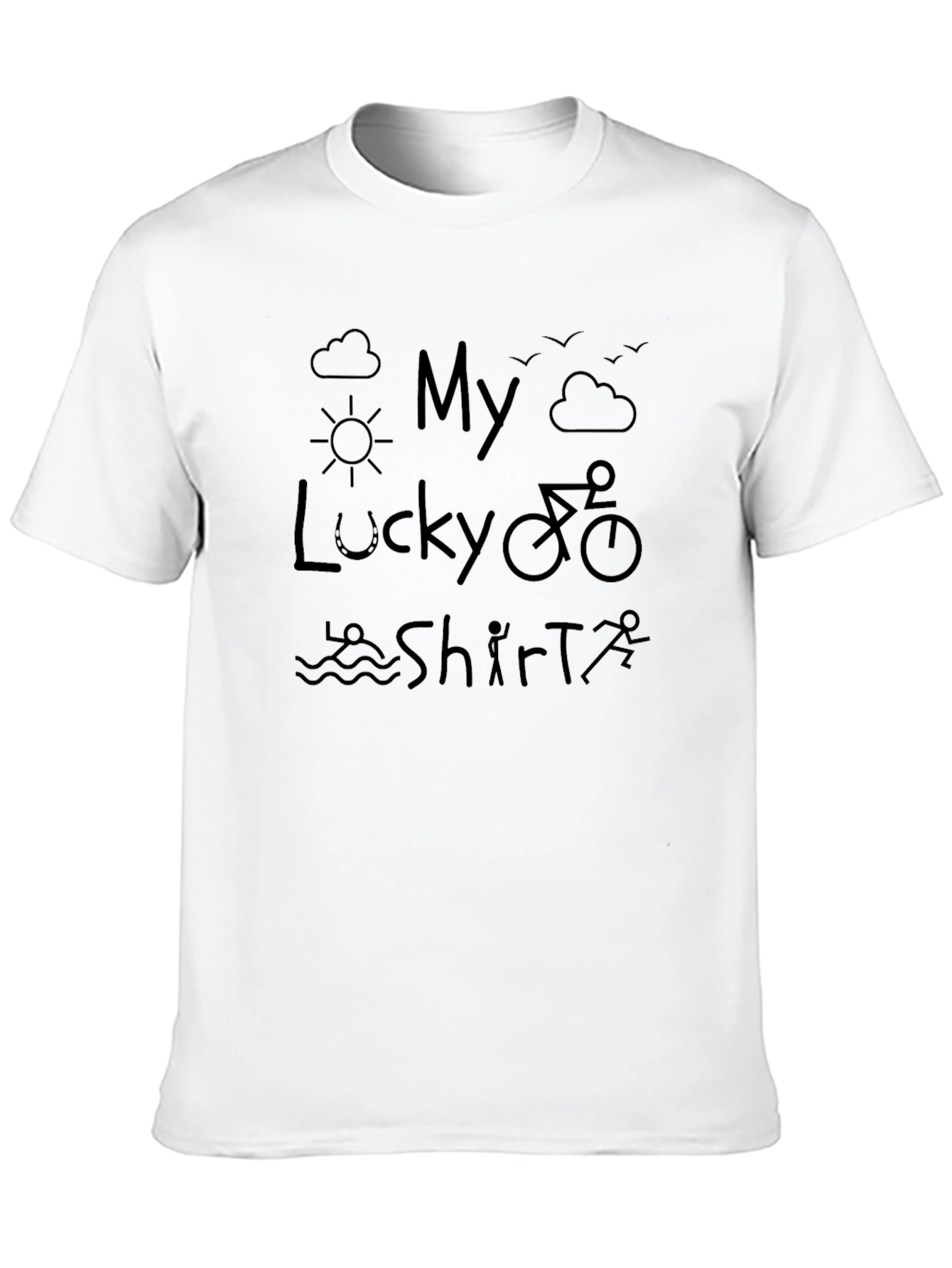 My Lucky Shirt Triathlon T-Shirt