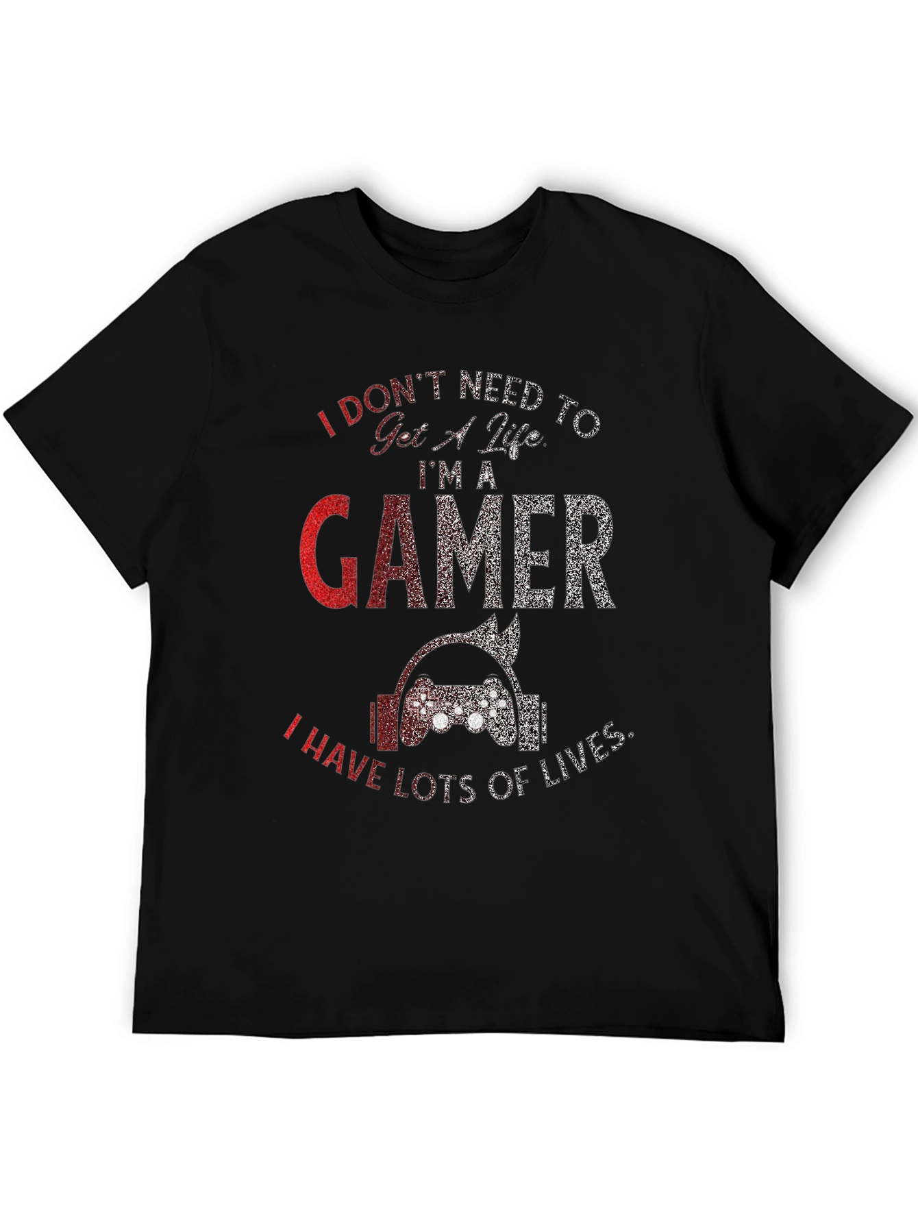 Im A Gamer T-Shirt - Lots Of Lives