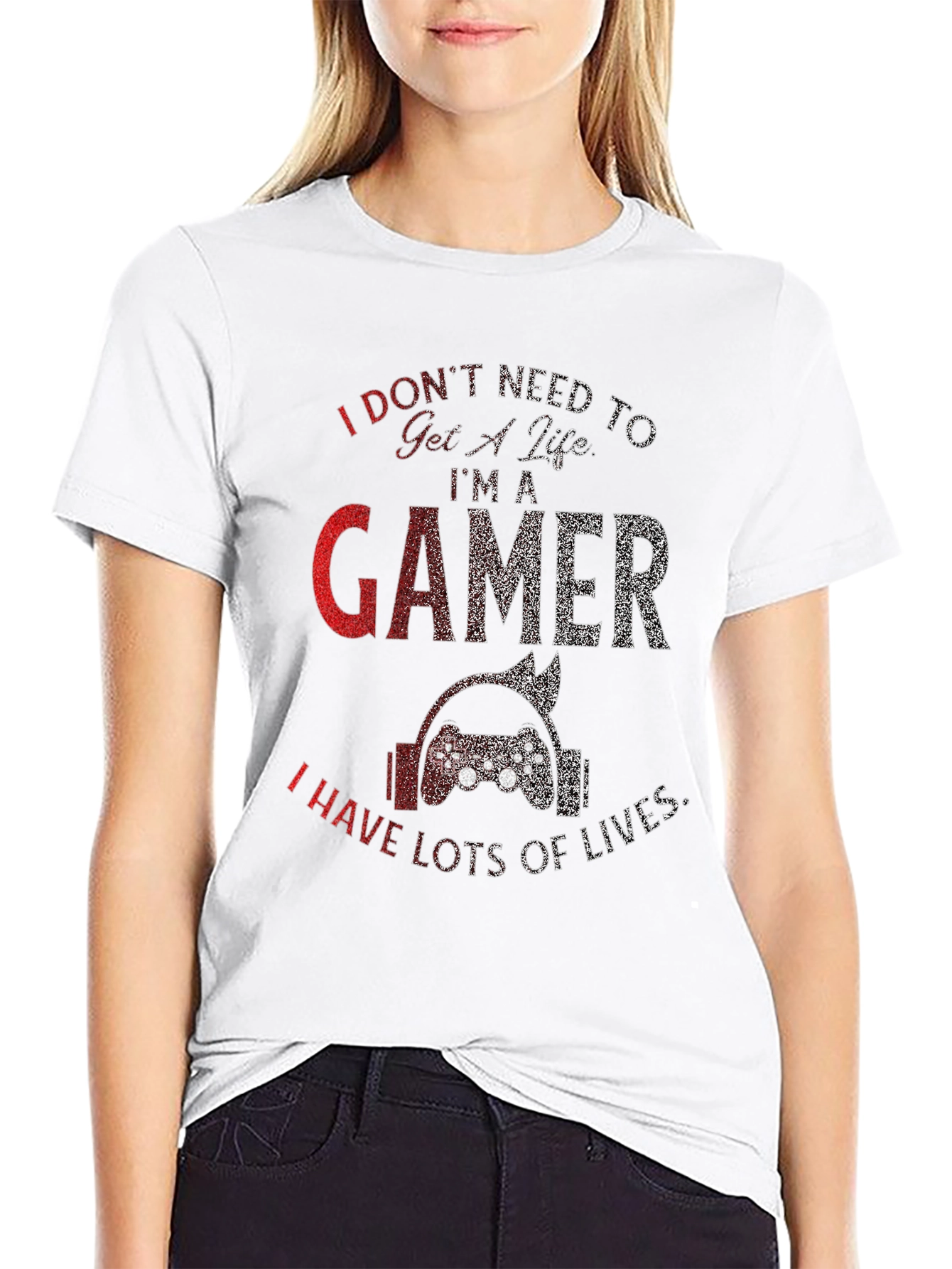 Im A Gamer T-Shirt - Lots Of Lives