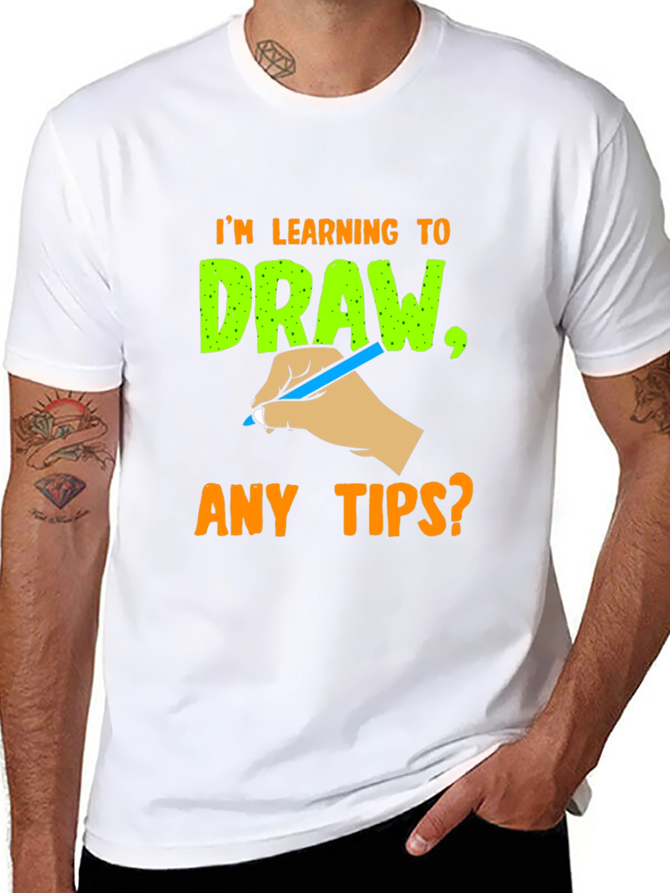 Learning to Draw Graphic Tee