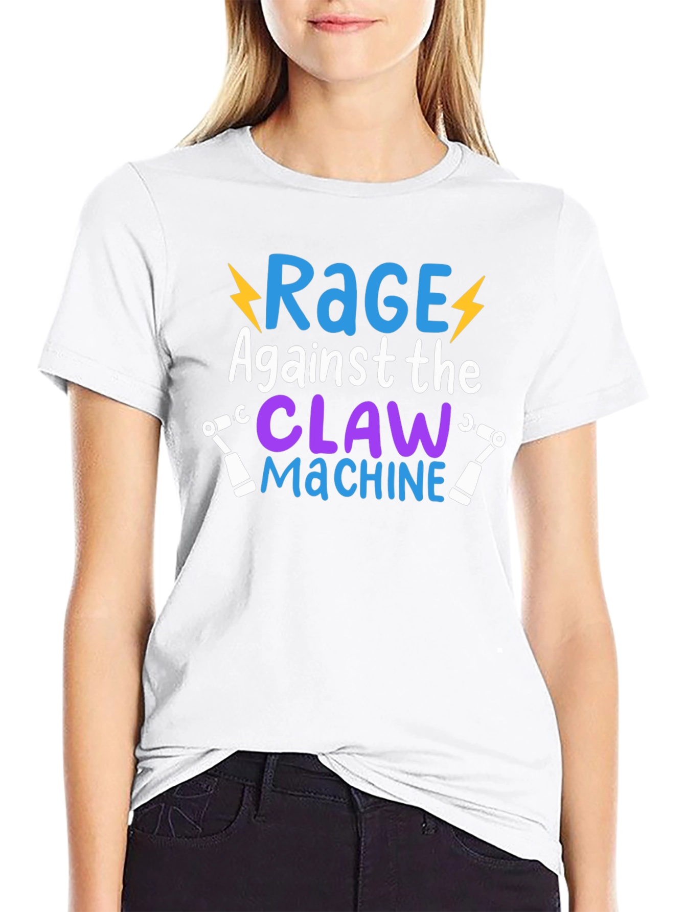 Rage Against the Claw Machine Graphic Tee