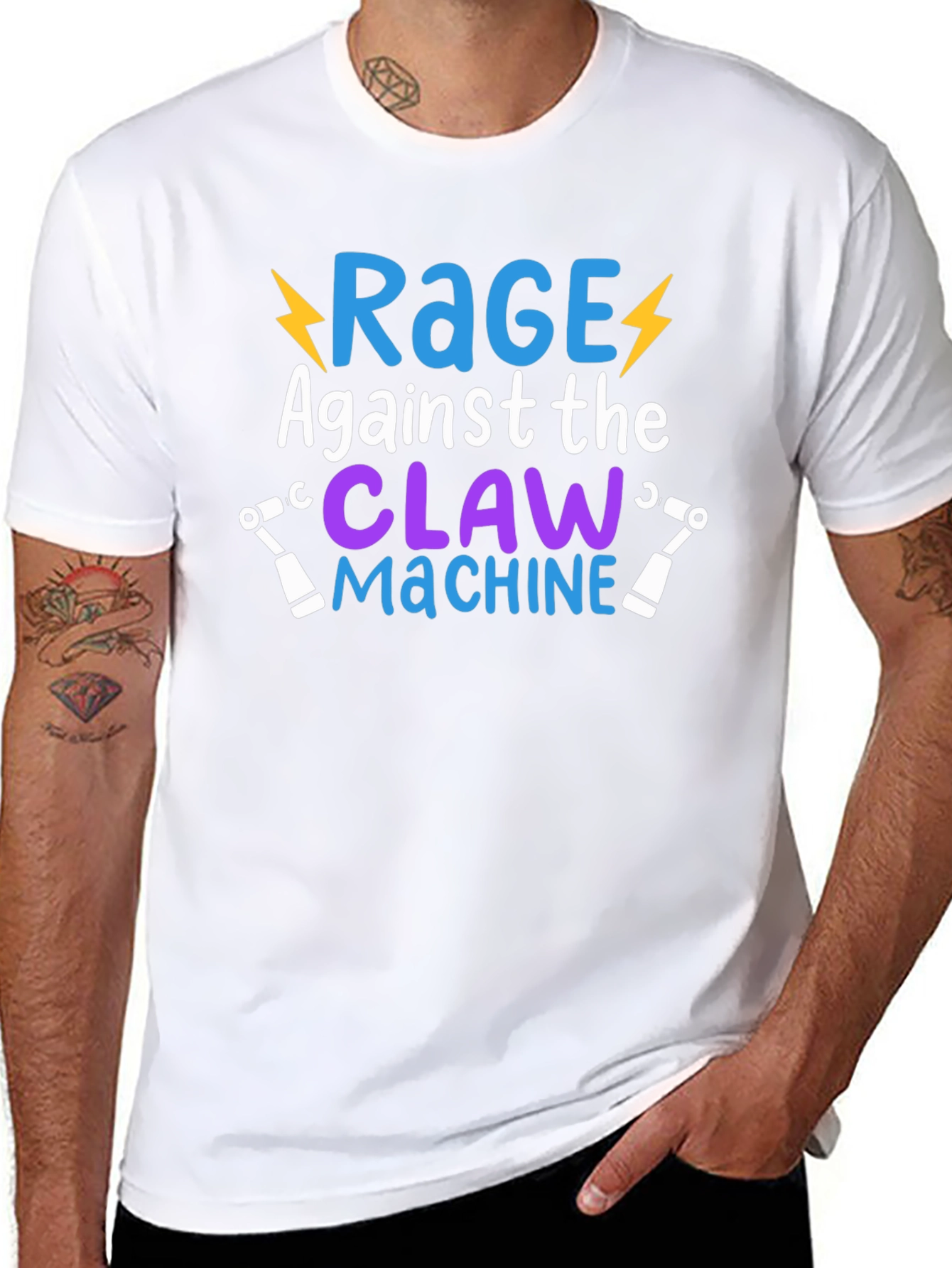 Rage Against the Claw Machine Graphic Tee