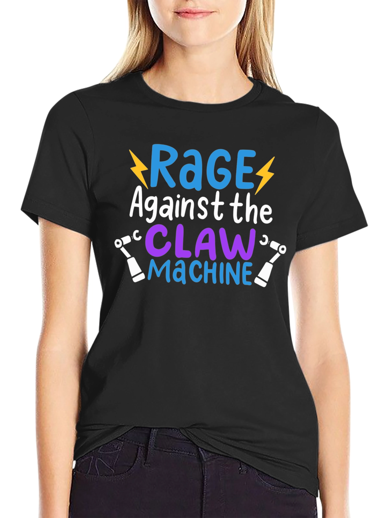 Rage Against the Claw Machine Graphic Tee