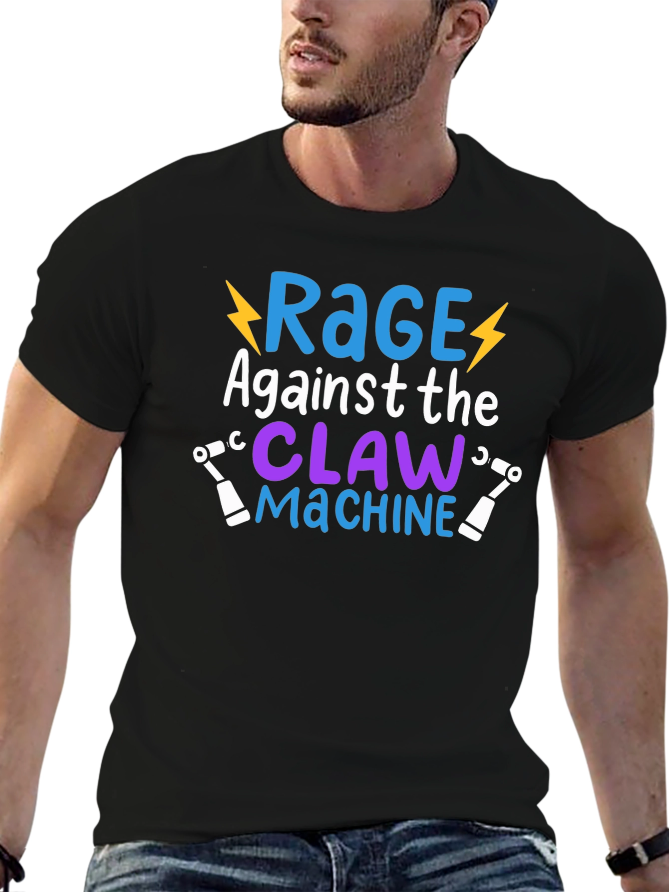 Rage Against the Claw Machine Graphic Tee