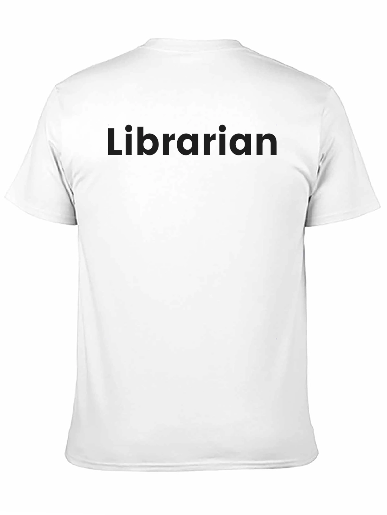 Librarian Black Graphic T-Shirt