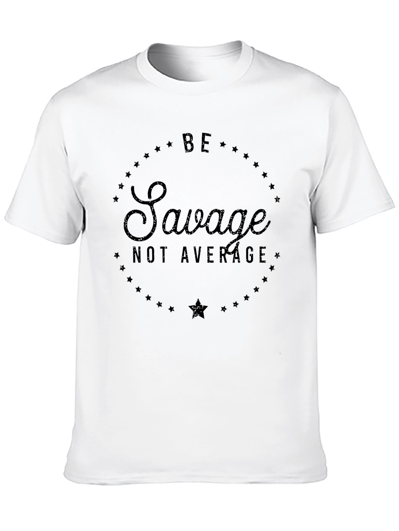 Be Savage Tee - Mens Black Graphic T-Shirt