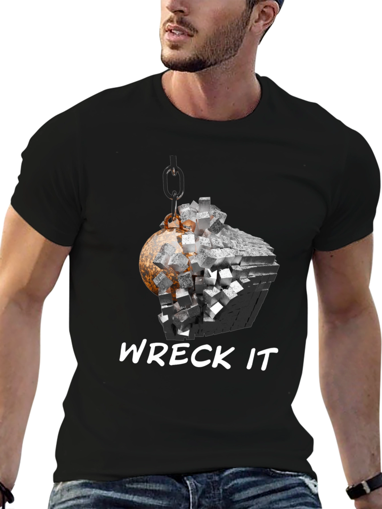 Wreck It Graphic Tee - Demolition Ball