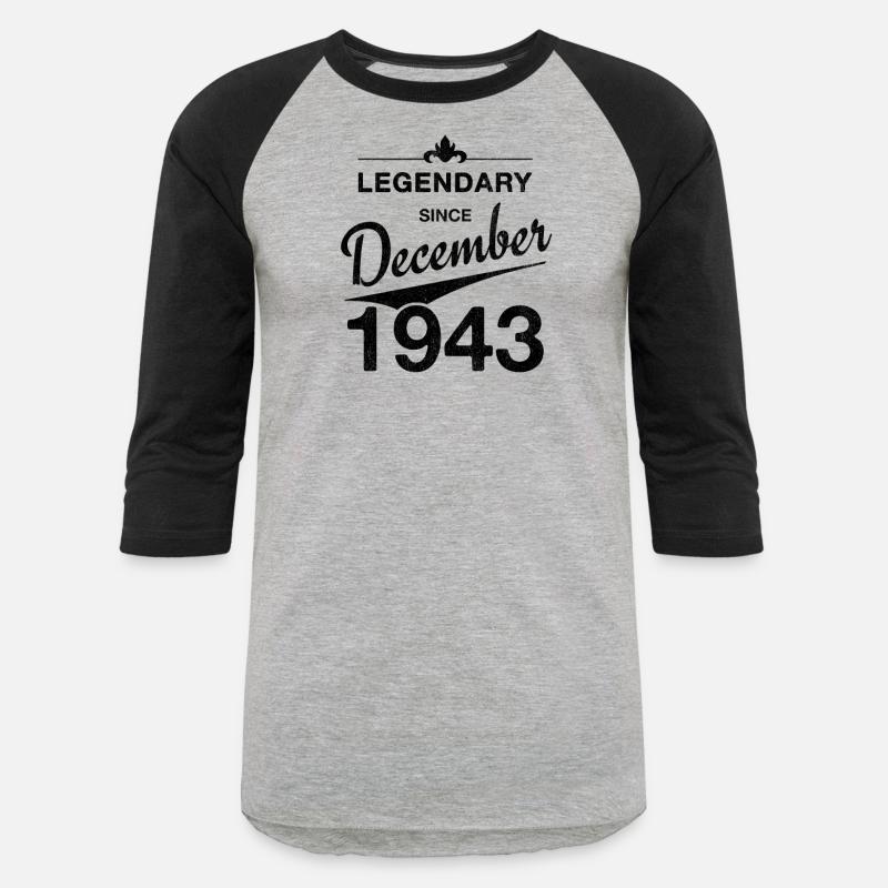 80th Birthday 80 Year Old Born December 1943 Gift