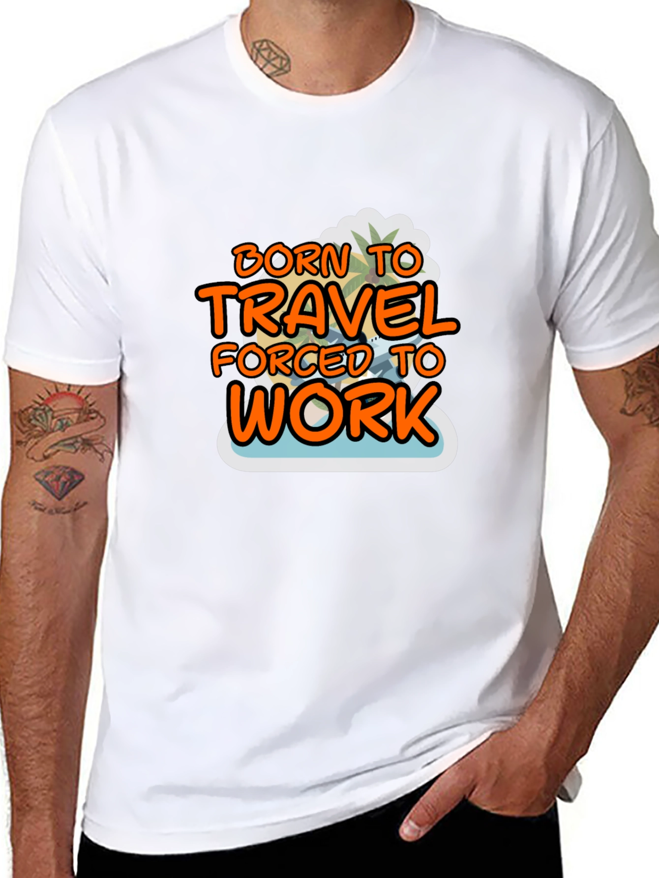 Born to Travel T-Shirt - Vacation Mode On!