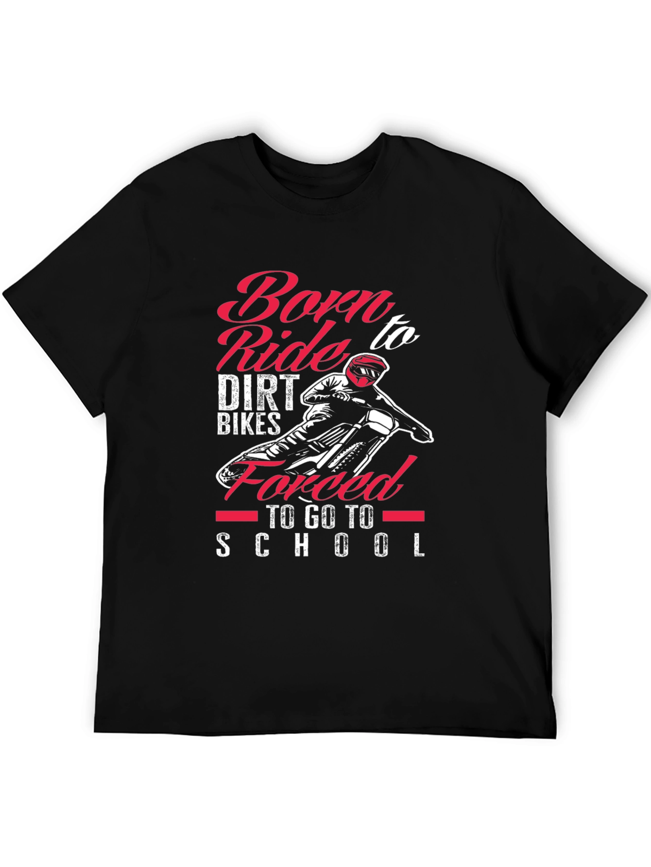 Born to Ride Dirt Bikes Graphic Tee