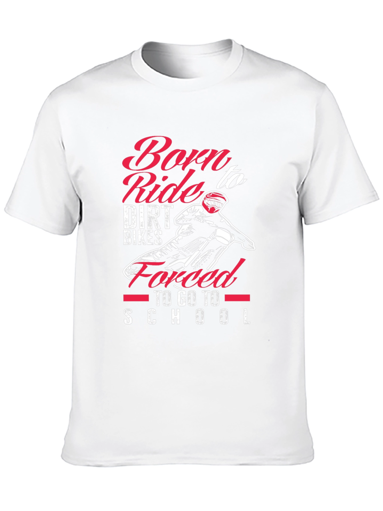 Born to Ride Dirt Bikes Graphic Tee