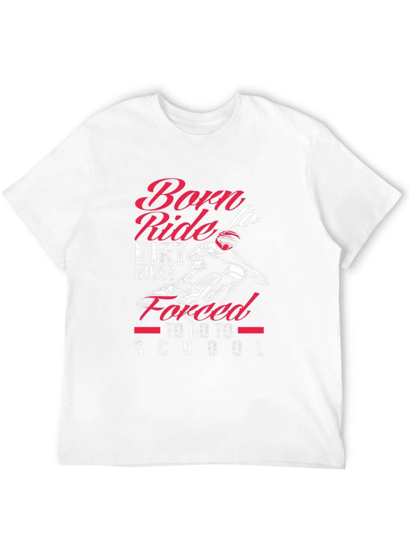 Born to Ride Dirt Bikes Graphic Tee