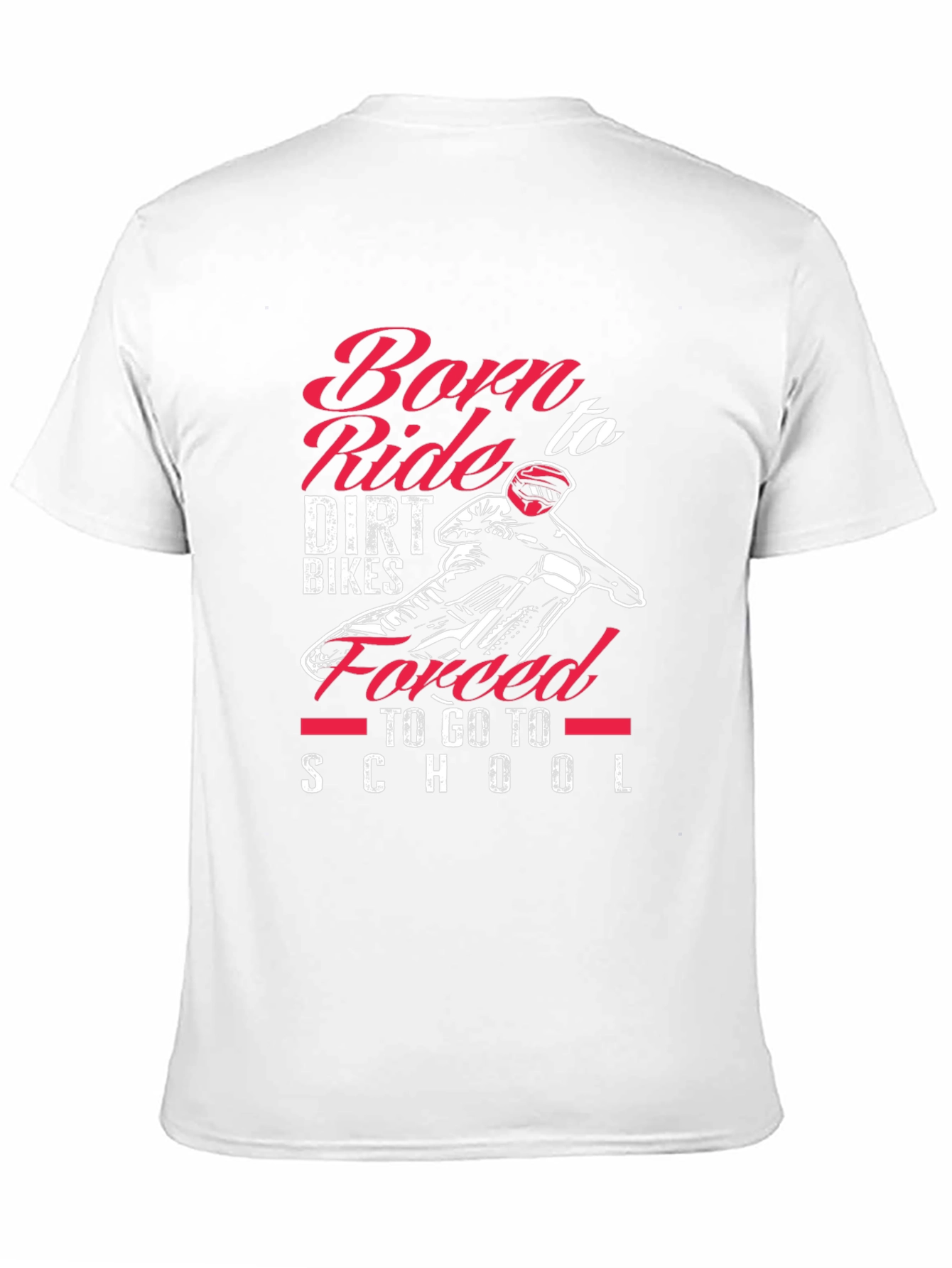 Born to Ride Dirt Bikes Graphic Tee