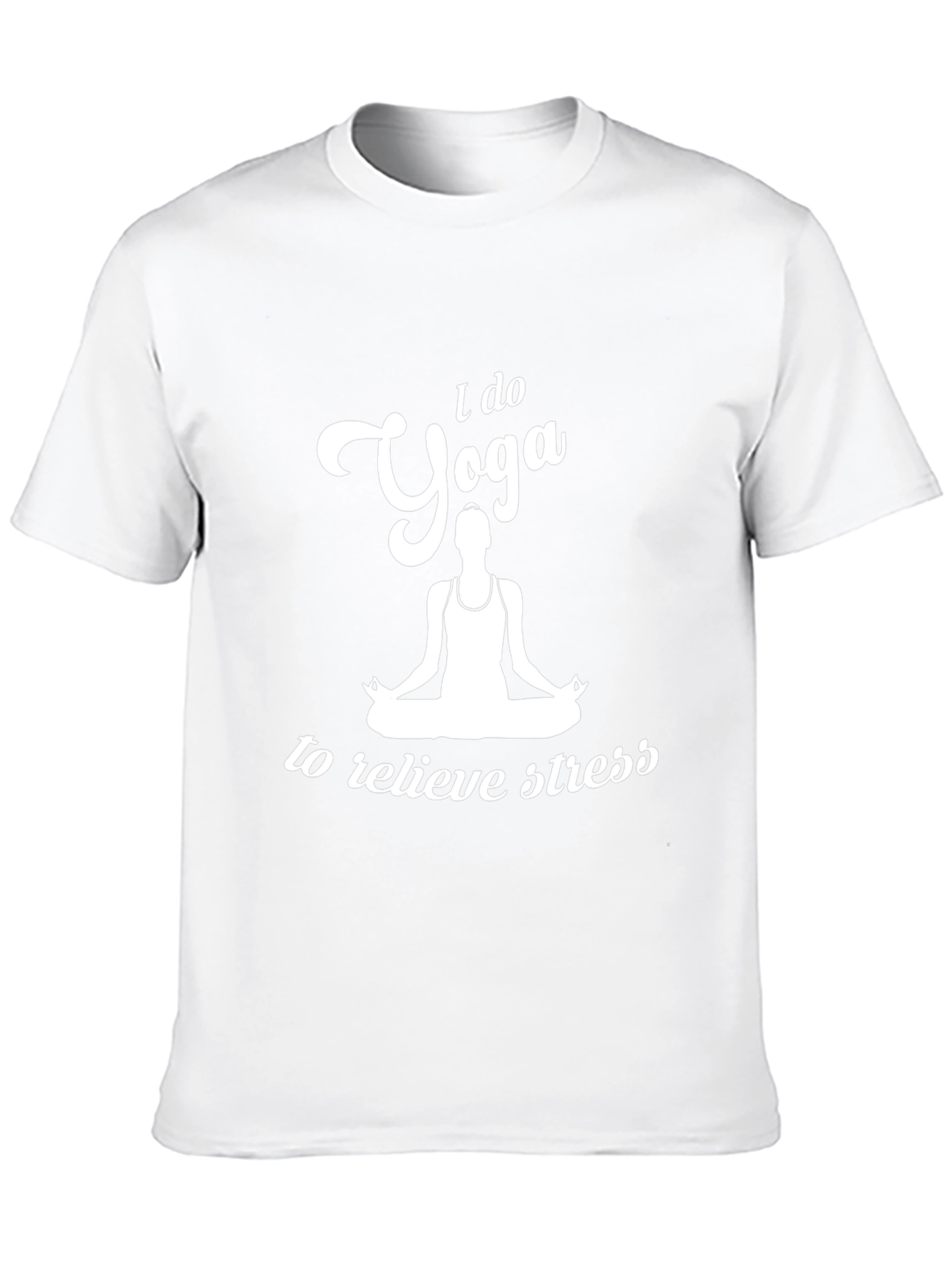 Yoga Stress Relief Graphic T-Shirt