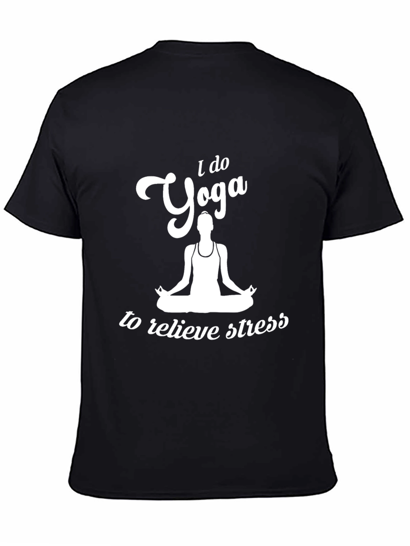 Yoga Stress Relief Graphic T-Shirt