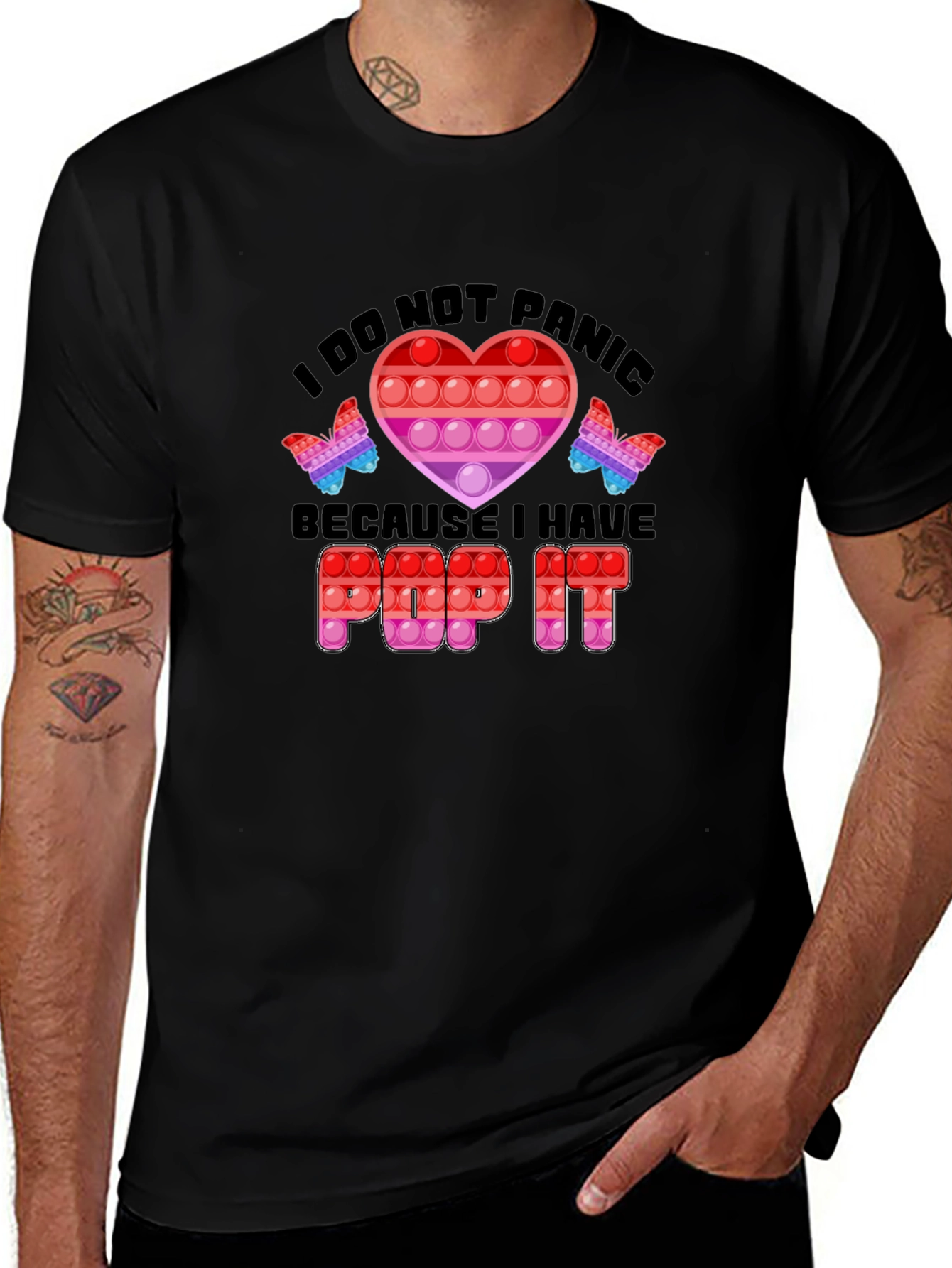 I Do Not Panic Pop It T-Shirt