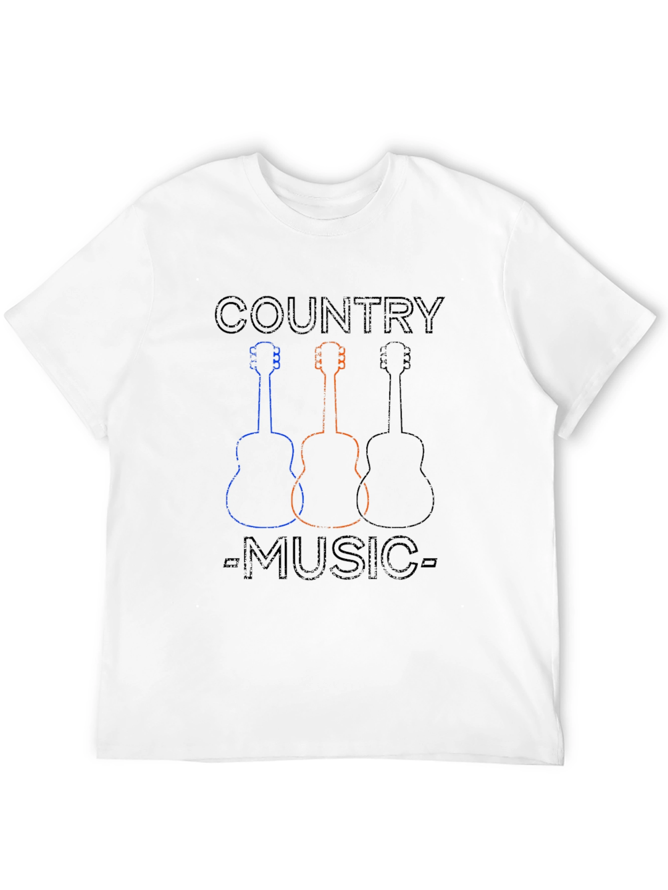 Country Music Guitar T-Shirt