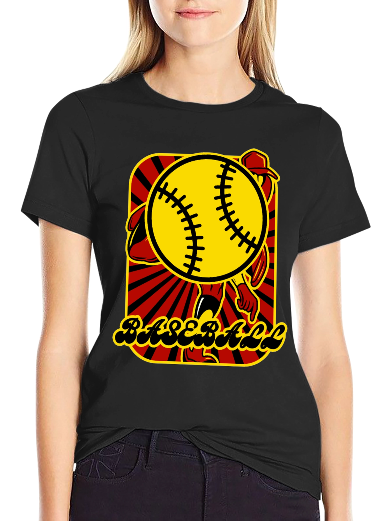 Baseball Graphic T-Shirt - Stylish and Comfortable Tee