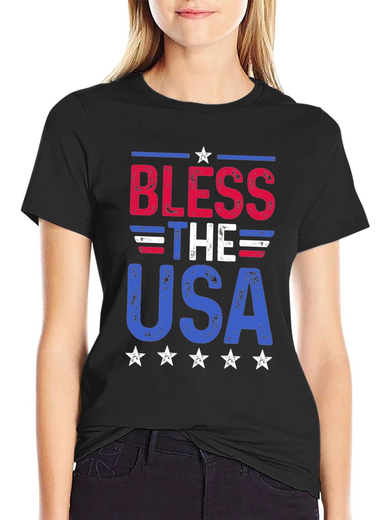 Bless The USA Patriotic T-Shirt