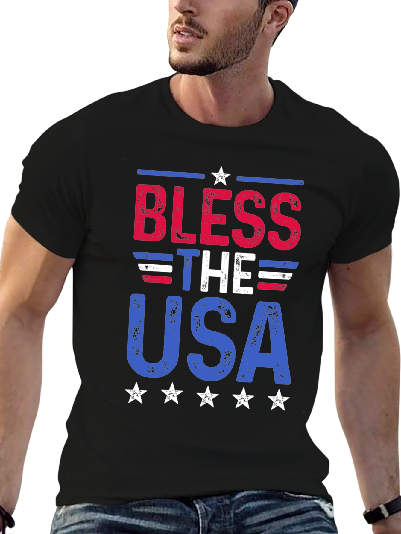 Bless The USA Patriotic T-Shirt