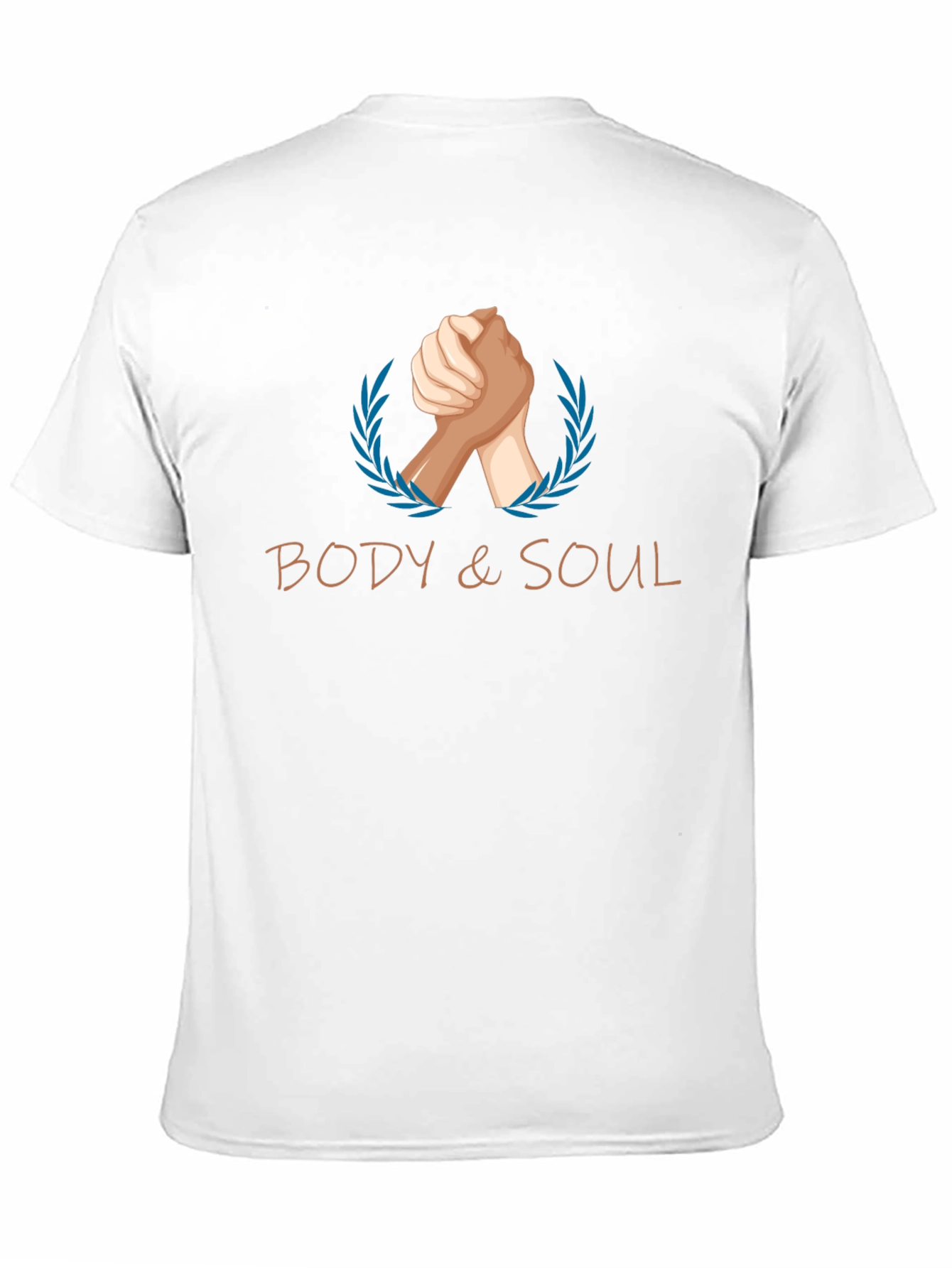 Body & Soul Black Graphic Tee