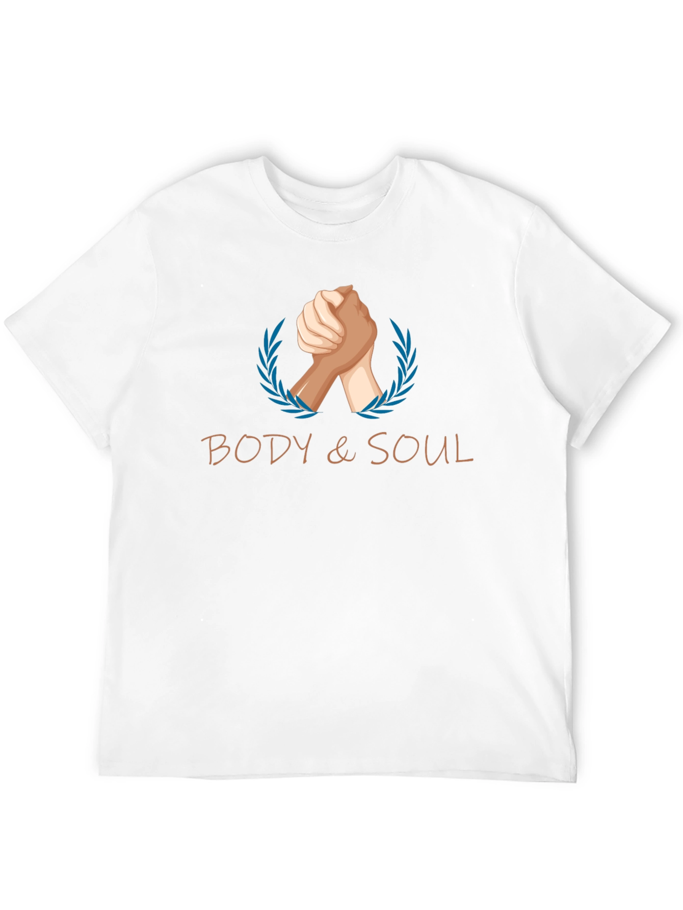 Body & Soul Black Graphic Tee