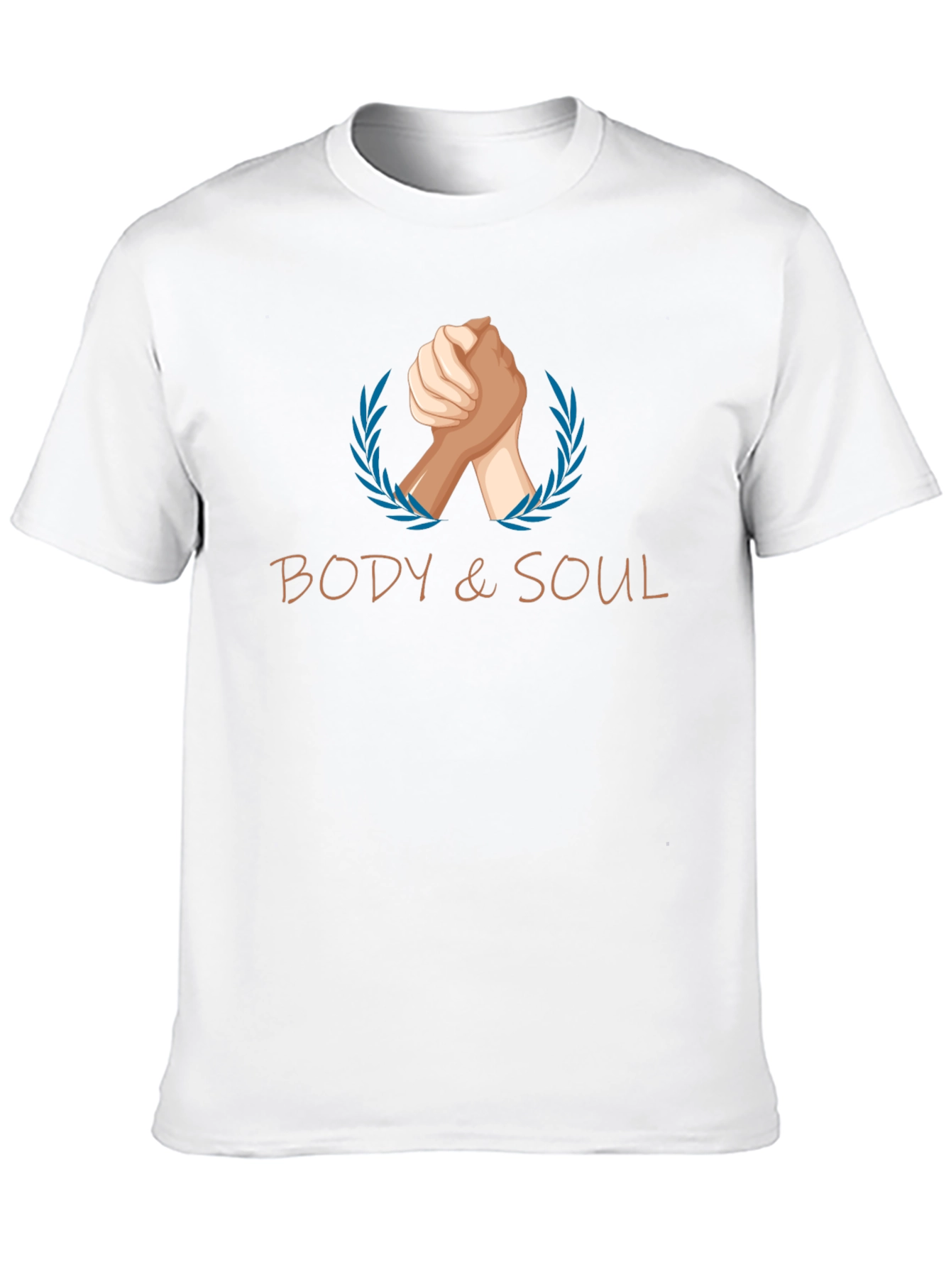 Body & Soul Black Graphic Tee
