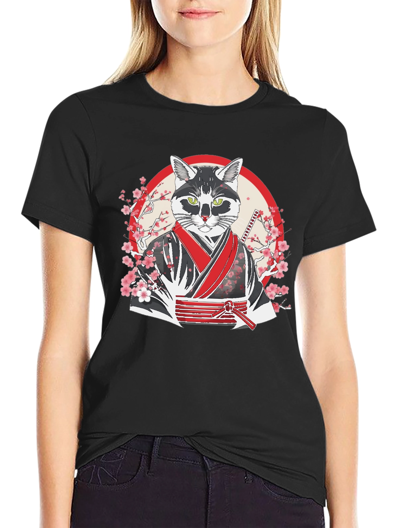 Samurai Cat T-Shirt